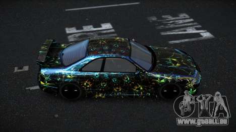 Nissan Skyline R33 Mexron S11 pour GTA 4