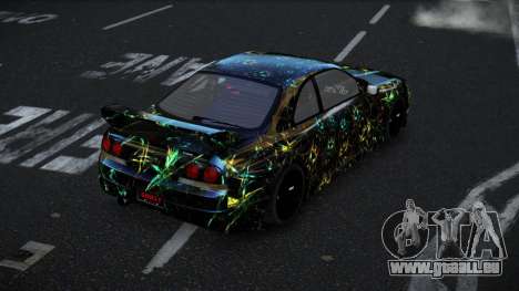 Nissan Skyline R33 Mexron S11 pour GTA 4