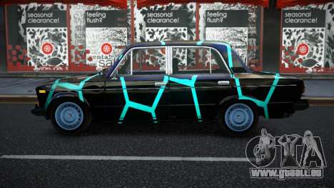 VAZ 2106 Bejala S2 für GTA 4