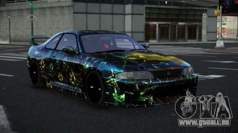 Nissan Skyline R33 Mexron S11 pour GTA 4