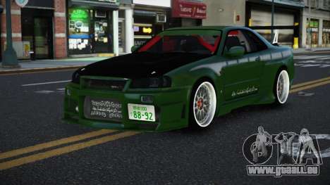 Nissan Skyline R34 Niobe pour GTA 4
