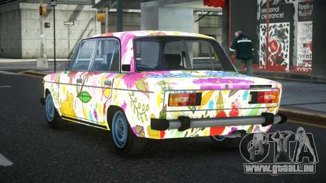 VAZ 2106 Bejala S7 pour GTA 4