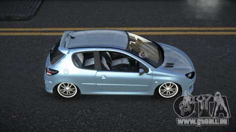 Peugeot 206 Diwaqigo für GTA 4
