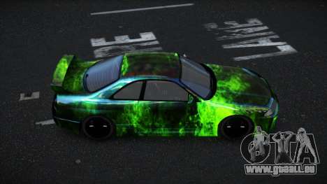 Nissan Skyline R33 Mexron S14 für GTA 4