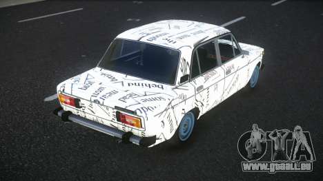 VAZ 2106 Bejala S5 pour GTA 4