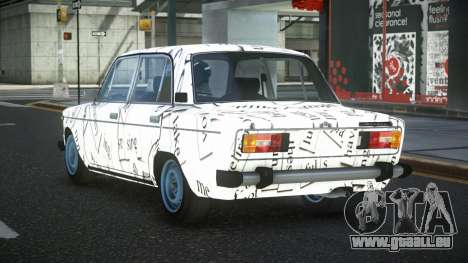 VAZ 2106 Bejala S5 pour GTA 4