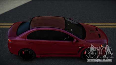 Mitsubishi Lancer Evolution X Rehudi für GTA 4