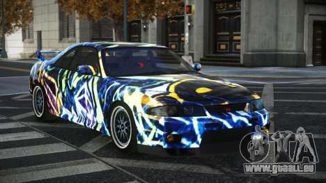 Nissan Skyline R33 Dojuke S10 pour GTA 4