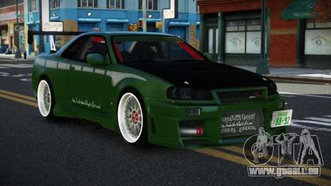 Nissan Skyline R34 Niobe pour GTA 4