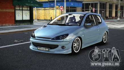 Peugeot 206 Diwaqigo für GTA 4