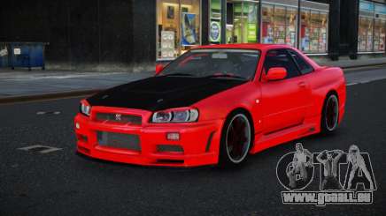 Nissan Skyline R34 Rebeg pour GTA 4