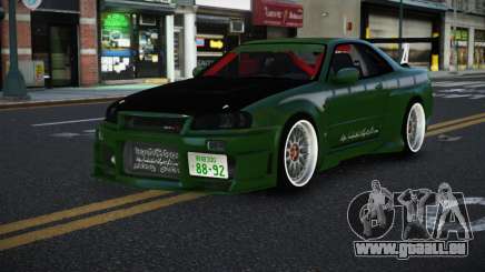 Nissan Skyline R34 Niobe pour GTA 4