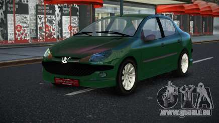 Peugeot 206 Coszu pour GTA 4